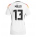 Maillot de foot Allemagne Thomas Muller #13 Domicile vêtements Europe 2024 Manches Courtes